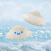 Cute clouds acrylic acetate hairpin milk White cloud claw clip cartoon smiley face shark clip girl hair accessories