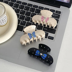 Fashion Delicate Acetate butterfly acetic acid clip back head clip temperament arc shark clip