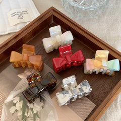 Korean new ins bow small claw clip simple small hair clip bangs shark clip acetic acid princess clip