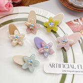 Cute Little Star Acetic Acid Duckbill Side Hair Bangs Accessory