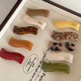 French temperament wave acetic acid hairpin Korean side clip bangs clip duck clip hair accessories