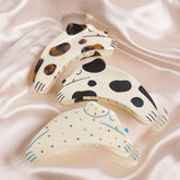 Autumn And Winter Dog Shape Rhinestone Acetic Temperament Shark Clip Japanese Back Head Claw