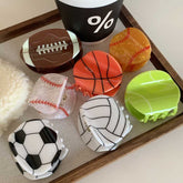 New basketball clip Football clip tennis hair clip volleyball hair accessories personality sports hair claw accessories