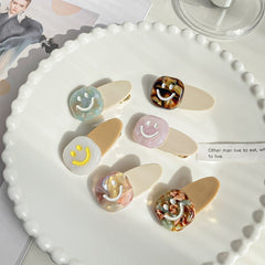 Funny Smiley Duck Barrette Acetic Acid Sweet Girl Hair Accessory