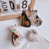 Sweet Cute Shepherd Dog Hair Clip