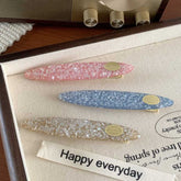 Small hair clip top clip female 2023 autumn and winter new simple temperament edge clip girl bangs clip