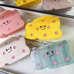 Fun personality cheese claw clip cute emoticon acetate hairpin Sweet girl hairpin Shark clip hair accessories