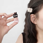 Cute rabbit acetic acid hair clip Side clip rhinestone bangs and sweet girl hair clip hair accessories