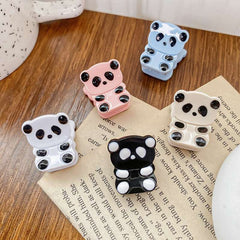 Cartoon Panda acetate hairpin temperament sweet hairpin side clip for children and girls hairpin braided hair accessories