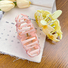 Fashion Flower Plumeria Large Shark Hair Clip Seaside Accessory