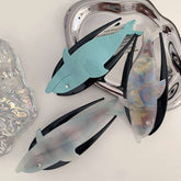 Dolphin dovetail clip high-grade acetic acid hair clip disc hair clip new summer