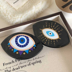 lisa Eyes of Light Hair Accessories Acetate Demon Eyes Clip Back of head Updo Half Shark Clip for Halloween