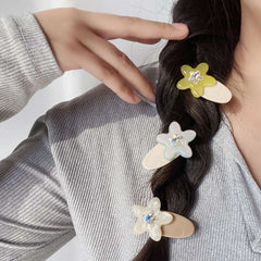 Cute Little Star Acetic Acid Duckbill Side Hair Bangs Accessory