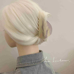 French acetic acid clip dazzling colorful hair claw rainbow mermaidmedium shark clip summer new