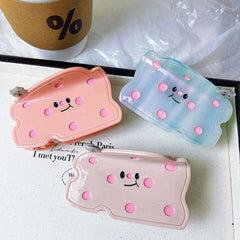 Fun personality cheese claw clip cute emoticon acetate hairpin Sweet girl hairpin Shark clip hair accessories