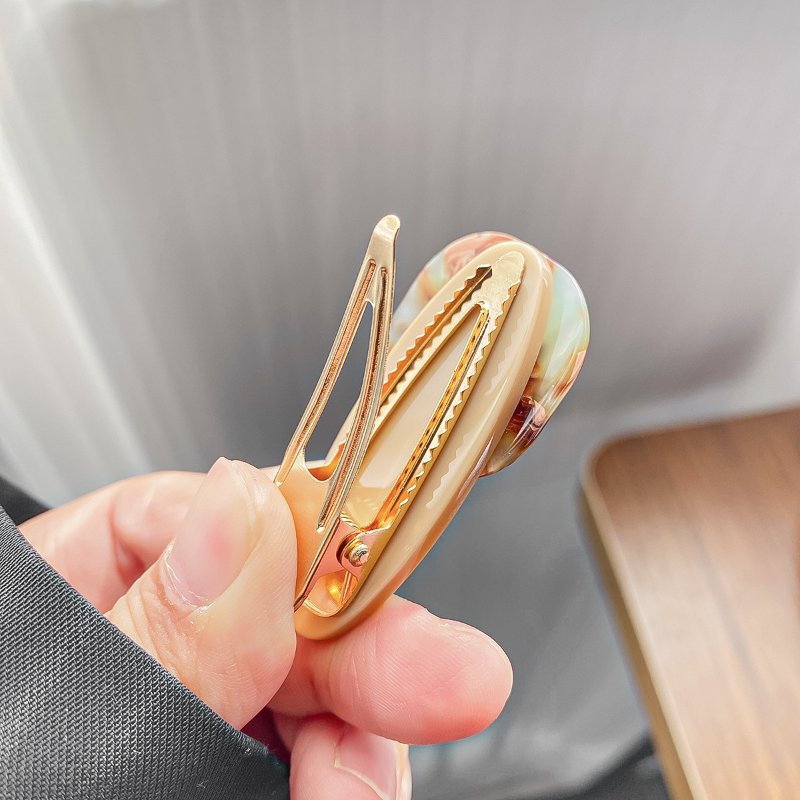 Funny Smiley Duck Barrette Acetic Acid Sweet Girl Hair Accessory