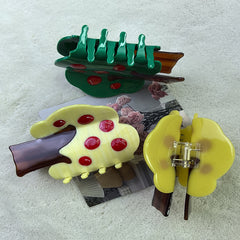 New Apple tree claw clip interesting personality acetic acid apple hairpin shark clip hair accessories
