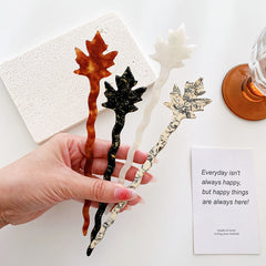 Acetic acid retro maple hairpin pan hairpin simple hairpin accessories