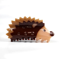 New acetic acid animal hair clip cute hedgehog claw clip hair original design female shark clip