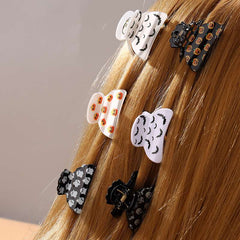 Simple fashion small halloween pumpkin bat shark clip grab clip all fashion ponytail hair clip hair accessories