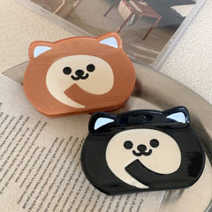 2023 New Acetic Acid Cute Dog Bread Claw Shark Hairpin Accessory