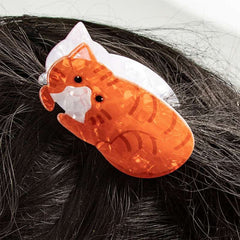 New Cute Cat Shark Clip Small PVC Hair Claw Accessories