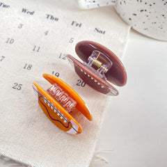 Acetic Acid Small Claw Basketball Football Hair Clip Accessories