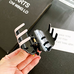 Acetate printed clown clip hair cartoon clip cute disc hair clip acrylic clown accessories