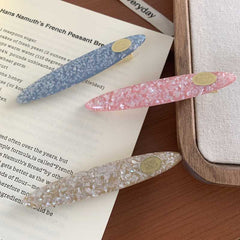 Small hair clip top clip female 2023 autumn and winter new simple temperament edge clip girl bangs clip