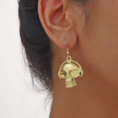 Halloween earring set Pumpkin Bat Skull earrings explosive Halloween earrings