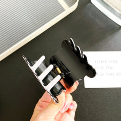 Imitation acetic acid creative cute cat clip acrylic medium shark clip sweet hair claw clip