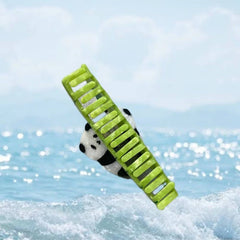 New acetic acid panda hug bamboo hair grab cute girl hair accessories personality cartoon hairpin
