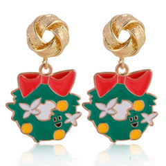 Halloween pumpkin witch ghost earrings funny cartoon personality earrings new wholesale earrings