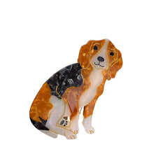 Acetic Acid Animal Dog Cartoon Hair Claw Clip Large Accessories