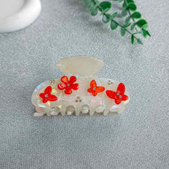 Butterfly claw clip back head hair shark clip cute temperament hair claw half tie simple accessories