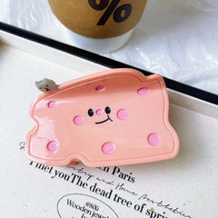 Fun personality cheese claw clip cute emoticon acetate hairpin Sweet girl hairpin Shark clip hair accessories