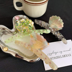 French Shell Shape Claw Clip Spring Summer Superior Acetic Acid Large Shark Clip