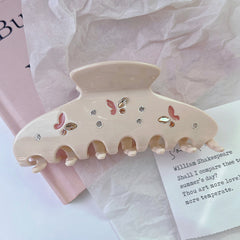 New super Fairy Morandi rhinoceros Butterfly claw simple temperament acetate hairpin shark clip women hair accessories