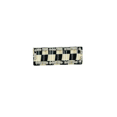 Acetic acid floating pearl wave clip 2023 side clip hair side clip shark checkerboard barrette