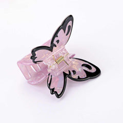 Vivid Butterfly Hair Claw For Women Girls Vintage Acetate Fresh Summer Claw Clips Hair Accessories