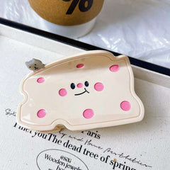 Fun personality cheese claw clip cute emoticon acetate hairpin Sweet girl hairpin Shark clip hair accessories
