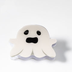 Halloween hair clip small ghost hair claw pvc material hair accessories gift