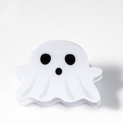 Halloween hair clip small ghost hair claw pvc material hair accessories gift