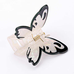 Vivid Butterfly Hair Claw For Women Girls Vintage Acetate Fresh Summer Claw Clips Hair Accessories