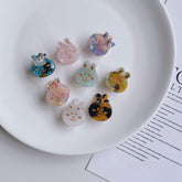 Cute Cartoon Rabbit Sweet Hair Claw Clip Acetate Hair Accessories For Girls