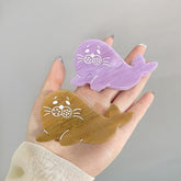 Cute Dolphin Hair Claw For Women Girl Hair Vintage Acetate Fresh Summer Luxury Claw Clips Hair Accessories