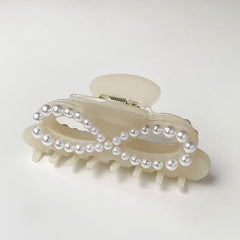 Luxury Pearl Large Hair Ornament Jewelry Accessory for Women Girls Fine Cellulose Acetate Hair Claw