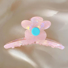 Luxury Flower Large Hair Ornament Jewelry Accessory for Women Girls Fine Cellulose Acetate Hair Claw