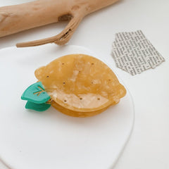 Hair Claw Women Fruit Marble Pattern Girls Acetate Hair Clips Hair Accessories Claw Clip New Gift