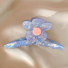 Luxury Flower Large Hair Ornament Jewelry Accessory for Women Girls Fine Cellulose Acetate Hair Claw